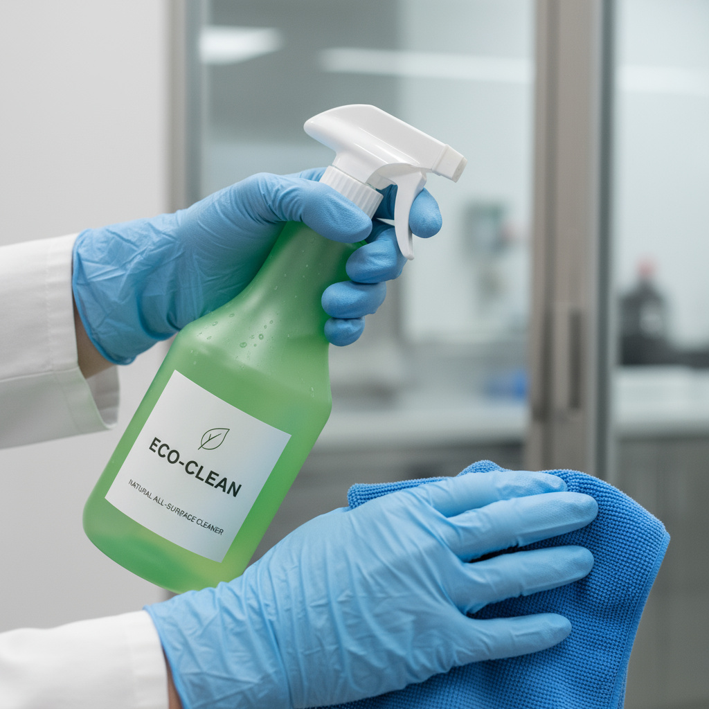 Productos ecológicos y guantes de seguridad